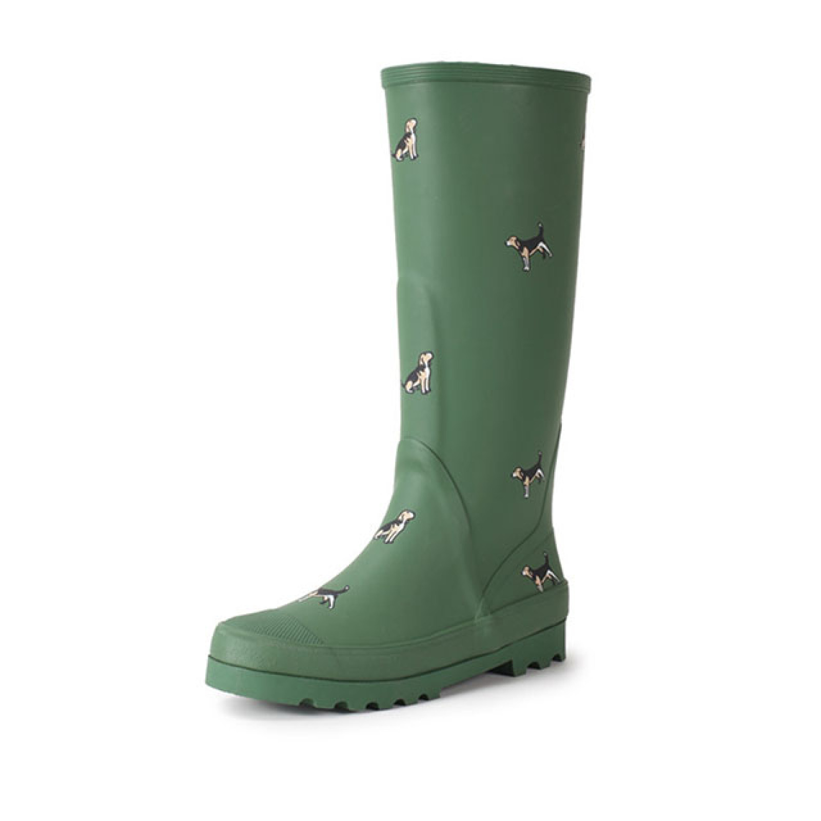 Wholesale Custom Printing Women Wellies  Waterproof Rain Boots  Anti Slip Ladies Rubber Boots