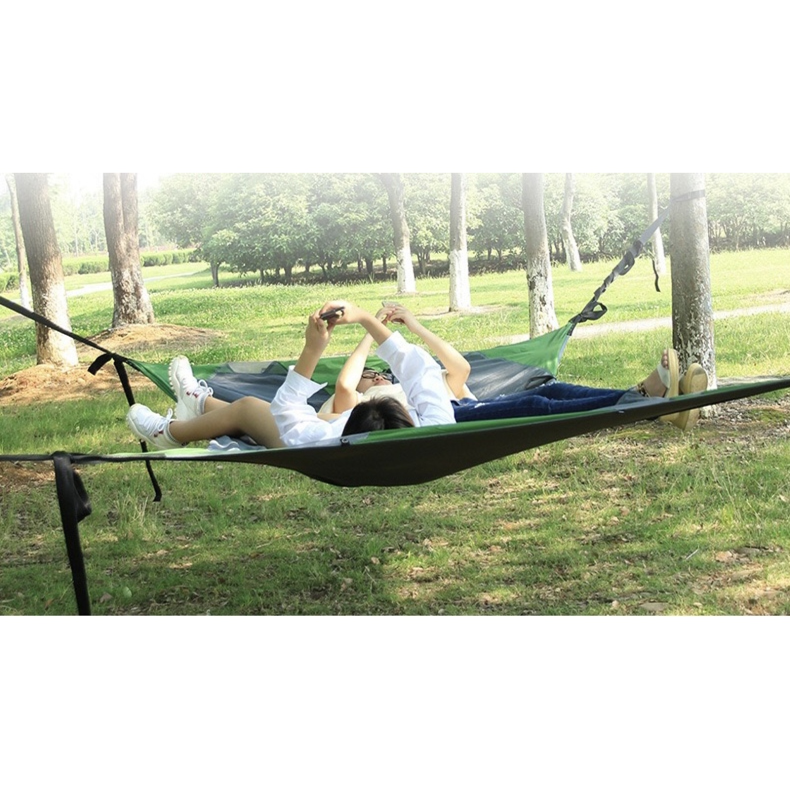 Outdoor Foldable Waterproof Beach Hammock Tree Tent