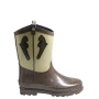 Kids Half Cowboy Rubber Rain Boots