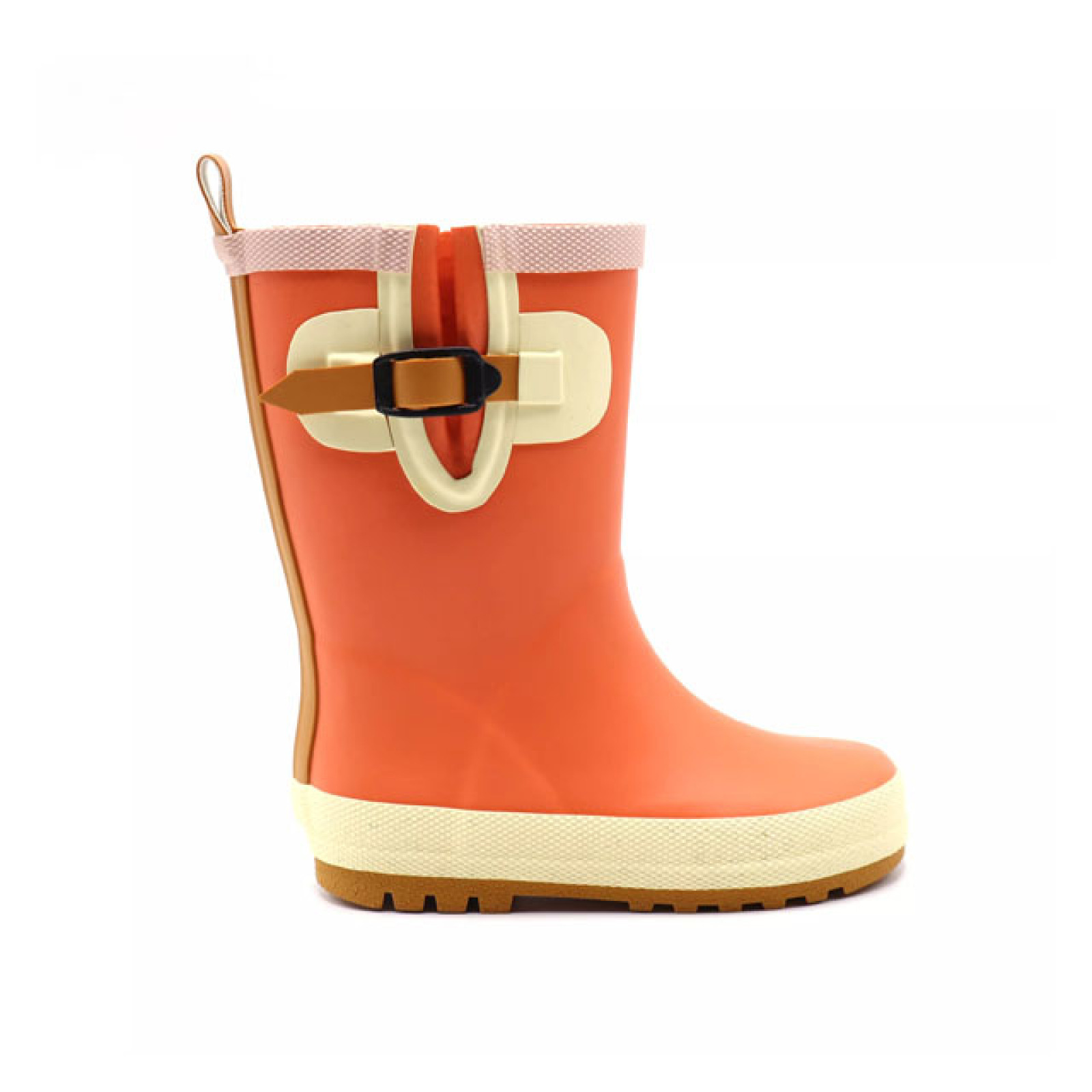 Hot Selling Rain Boots Fashion Design Custom Rubber Toddler Kids Waterproof Rain Boots Galoshes