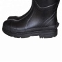 Mens Waterproof Neoprene Rain Boots with Steel Toe Outdoor Rain Boots
