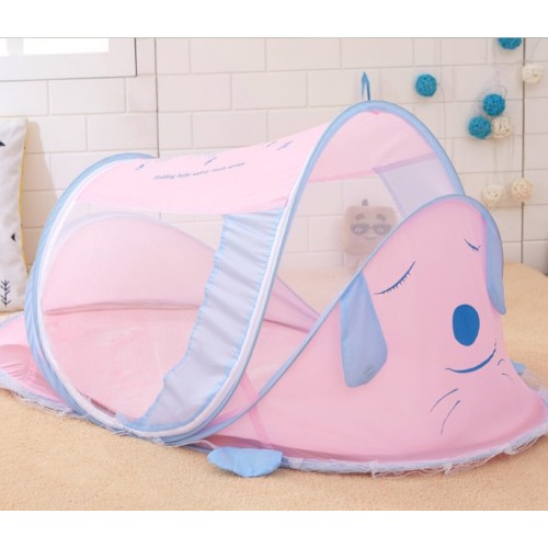 Amazon Sunproof UV Soft Baby Pop Up Tent with Mosquito Net