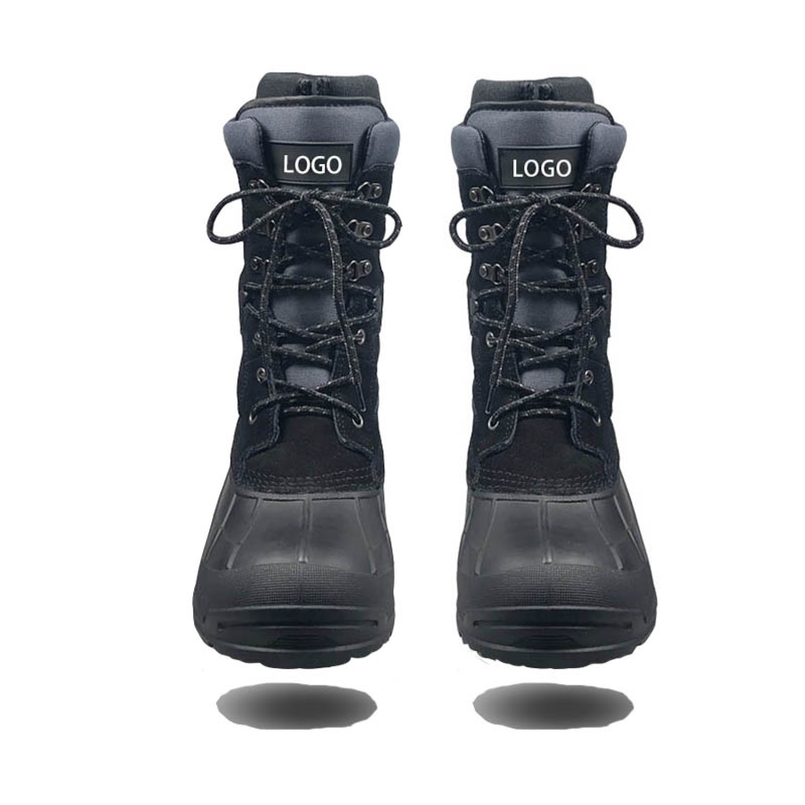 Mens Wholesale Genuine Leather Fashion Hot Sales Outdoor Winter Duck Snow Boots