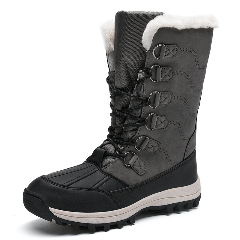 Hot Sale  Snow Boots  For Men Waterproof Warm  Boots  Fashion Trend Anti- Slip Winter Boots