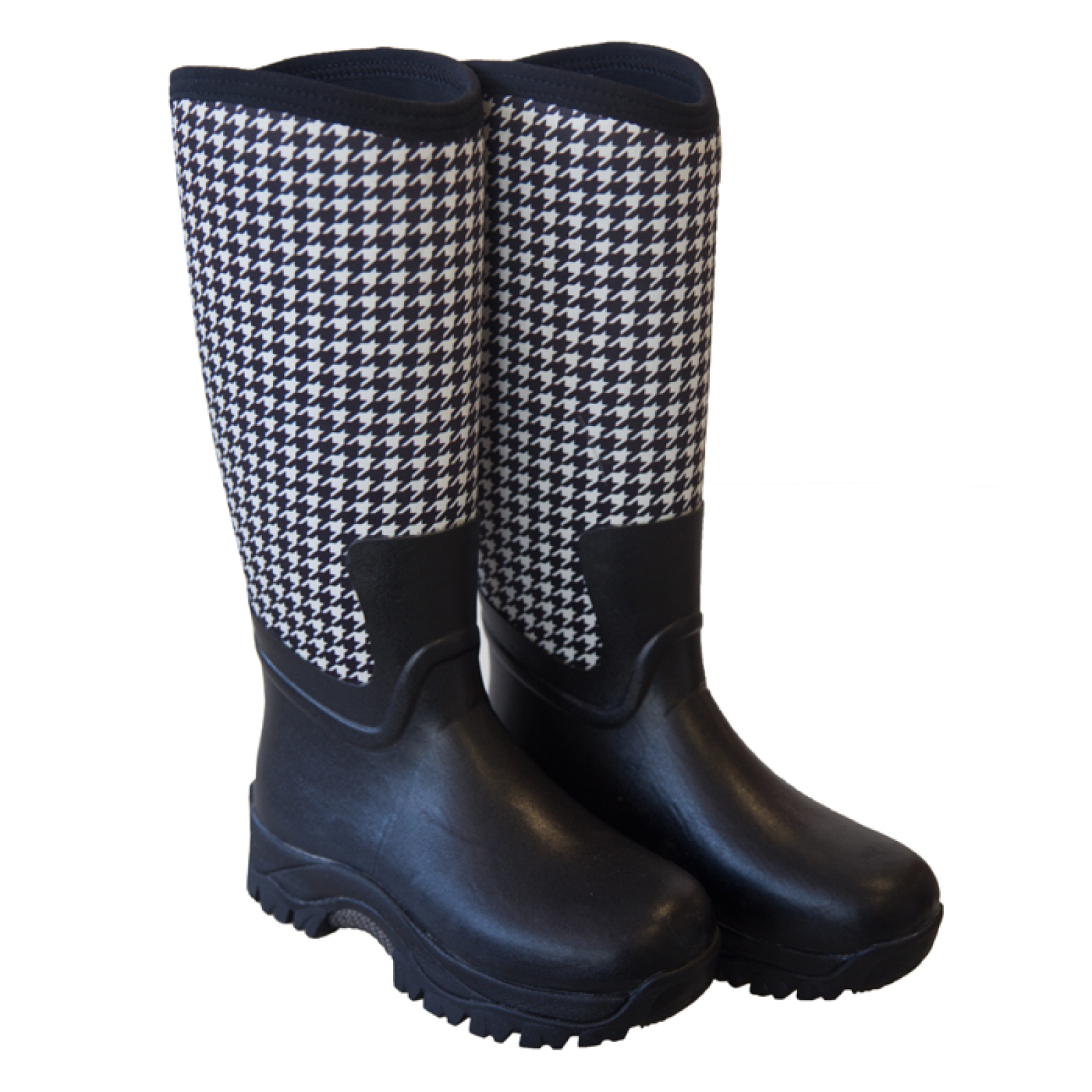 Ladies Waterproof Mud Neoprene Rubber Boots Outdoor Warm Garden Wellies