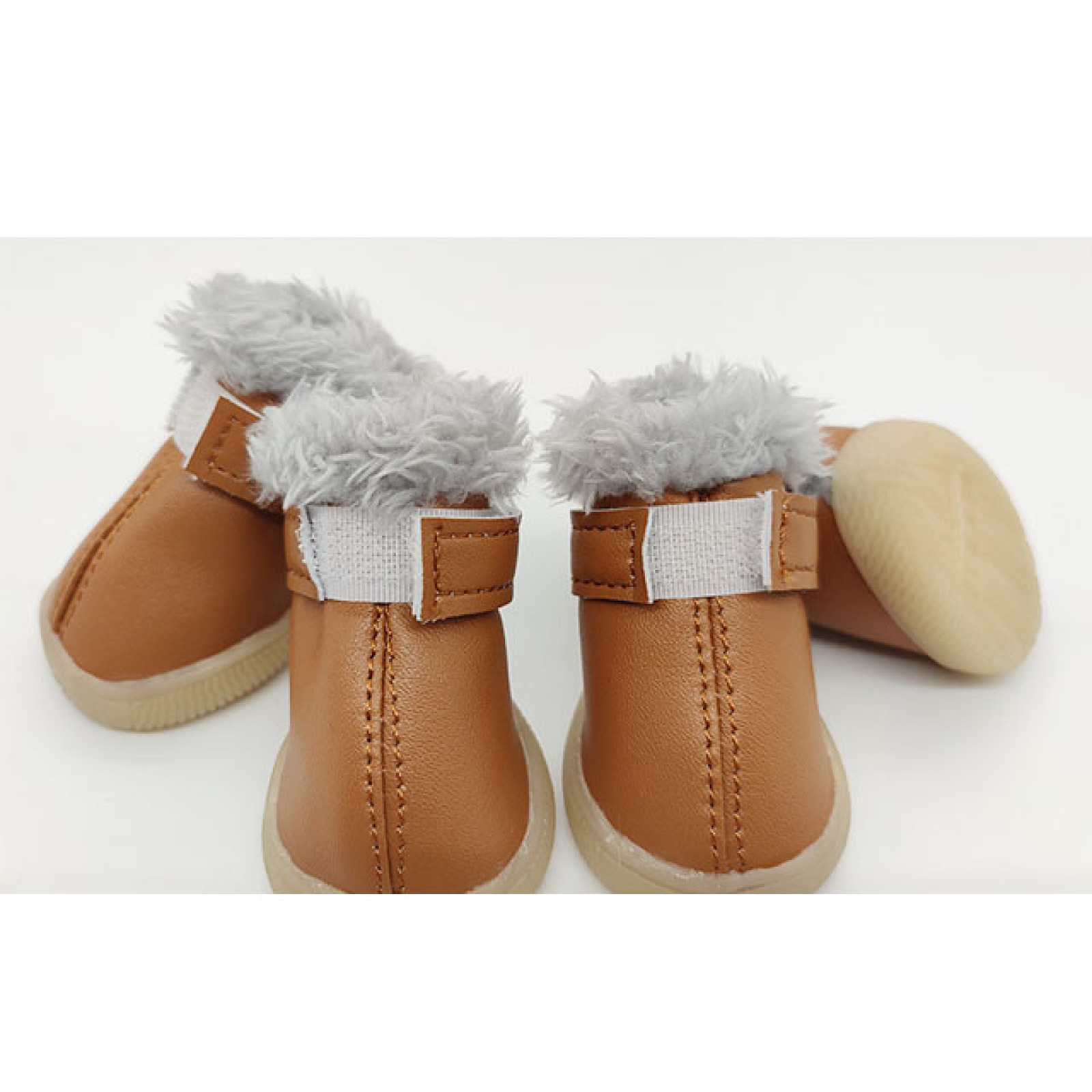 New Outdoor Pet Keep Warm Waterproof Breathable Non-Slip Big Pet Casual Boots Dog Shoes