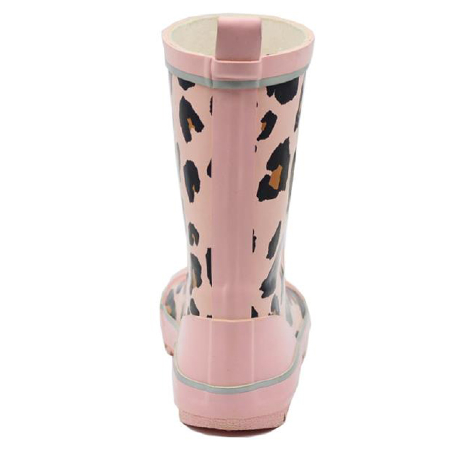 New Arrival Leopard Print Rain Boots For Kids 100% Waterproof Pink Rubber Boots Cute Children Wellies Wholesale