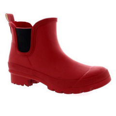 Girls Fashion Short Ankle Waterproof Rubber Rain Boots