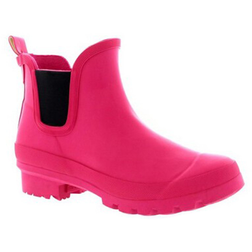 Girls Fashion Short Ankle Waterproof Rubber Rain Boots