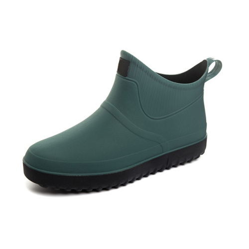 Chelsea Boots Men's Short Tube Waterproof and Anti-Slip Outsole Fashion Warm Cotton and Thickened Ankle Boots