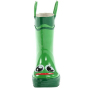 Customized Kids Rubber Boots Waterproof Gumboots Frog Rain Boot(Toddler/Little Kid/Big Kid)
