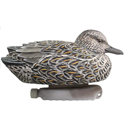 Customized Cupped Waterfowl Teal Duck Decoys Extremely Realistic Hunting Teal Duck Floater Decoys with Weighted Keels Wholesale