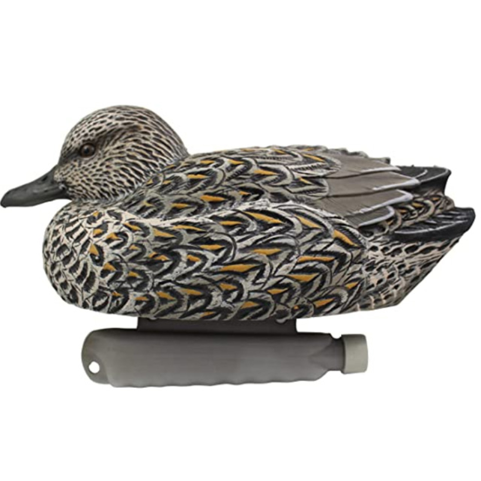 Customized Cupped Waterfowl Teal Duck Decoys Extremely Realistic Hunting Teal Duck Floater Decoys with Weighted Keels Wholesale