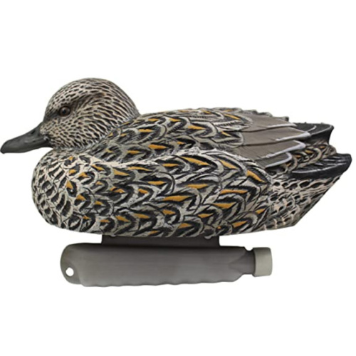 Customized Cupped Waterfowl Teal Duck Decoys Extremely Realistic Hunting Teal Duck Floater Decoys with Weighted Keels Wholesale