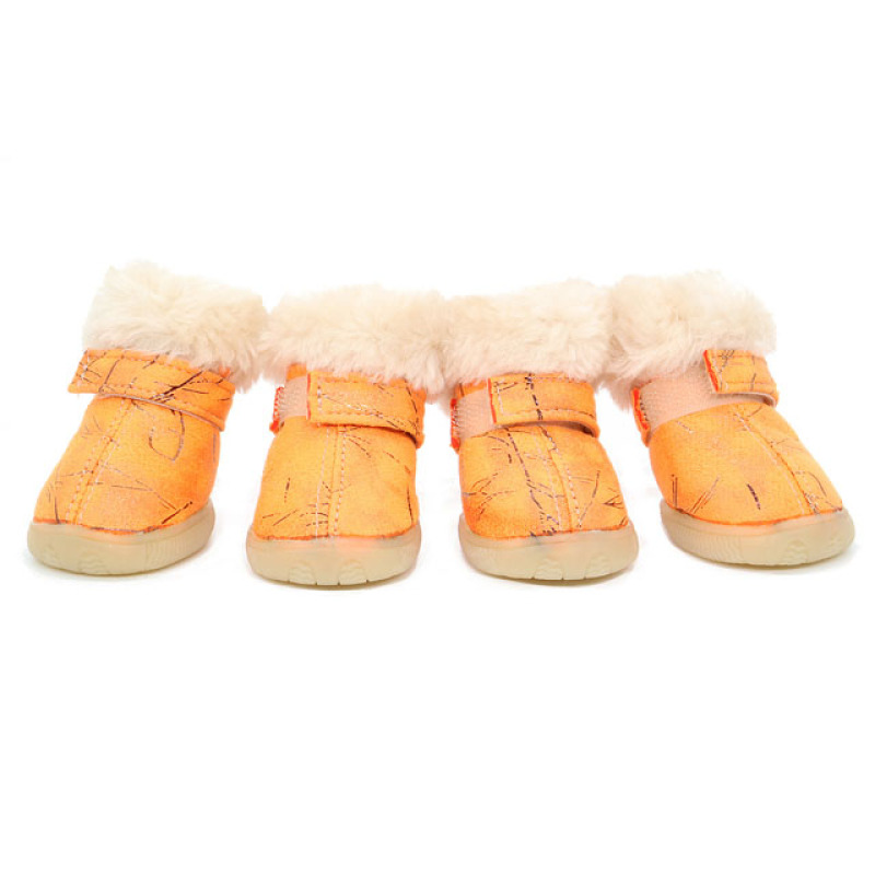 Wholesale High Quality Winter Warm Waterproof Dog Shoes Prevent Slip Pet Shoes for Dog