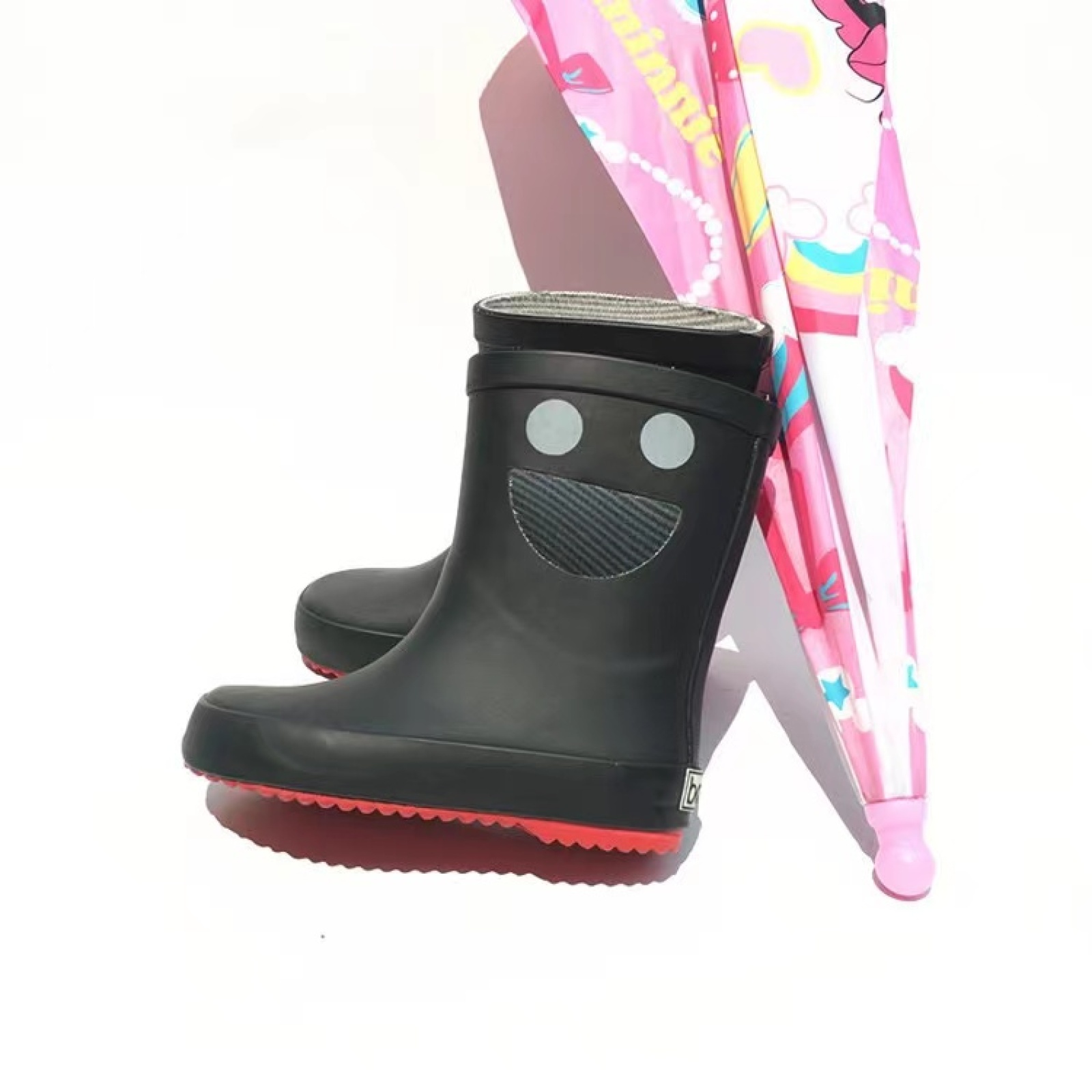 Waterproof Cute Hollow Design Gumboots Kids Wellies Rain Boots Kids Rubber Rain Boots