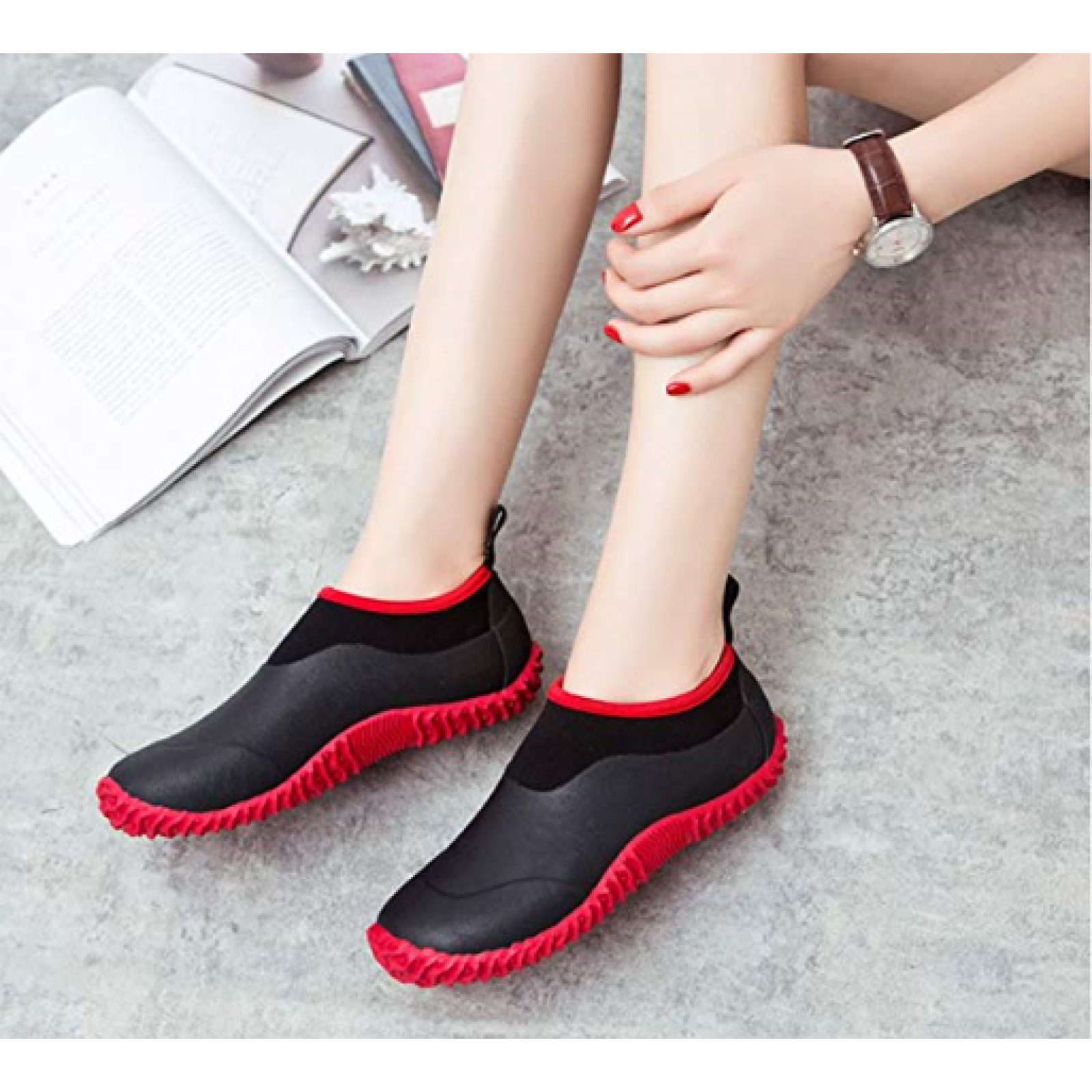 2022 Unisex Waterproof Outdoor Fashion Warm Neoprene Rubber Garden shoes