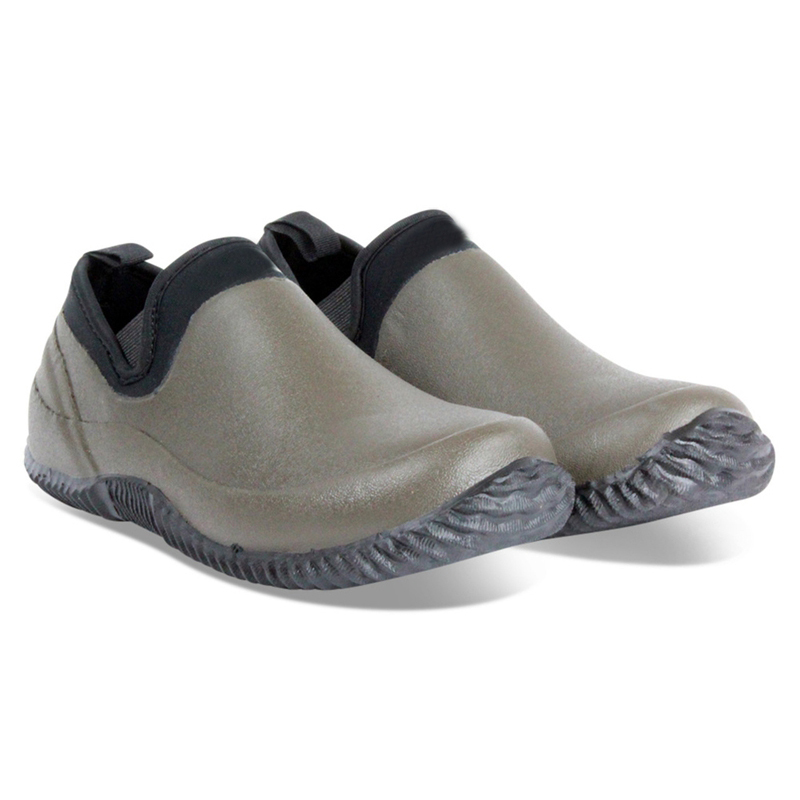 Mens Low Cut Waterproof Neoprene Rain Boots Garden Shoes