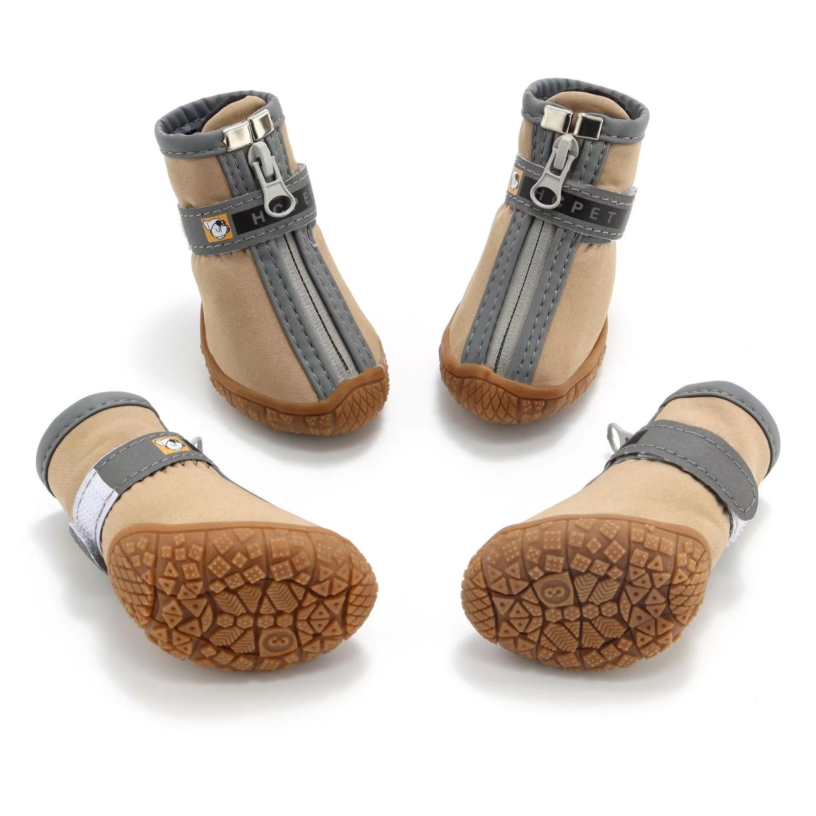 Wholesale Dog Boots 2022 New Design Lightweight Non-slip Breathable Shoes For Dogs With Zippers