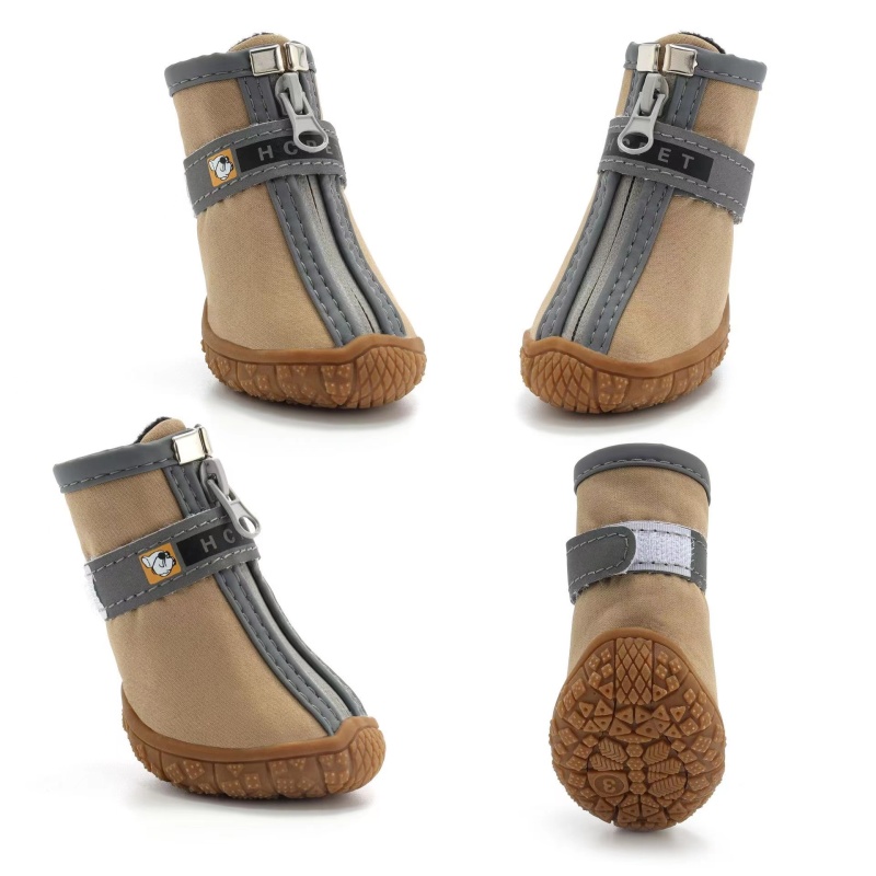 Wholesale Dog Boots 2022 New Design Lightweight Non-slip Breathable Shoes For Dogs With Zippers