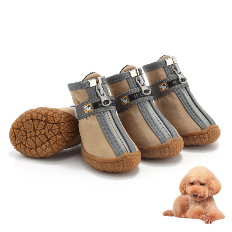 Wholesale Dog Boots 2022 New Design Lightweight Non-slip Breathable Shoes For Dogs With Zippers