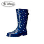 Women's Waterproof Wide Calf Rain Boot