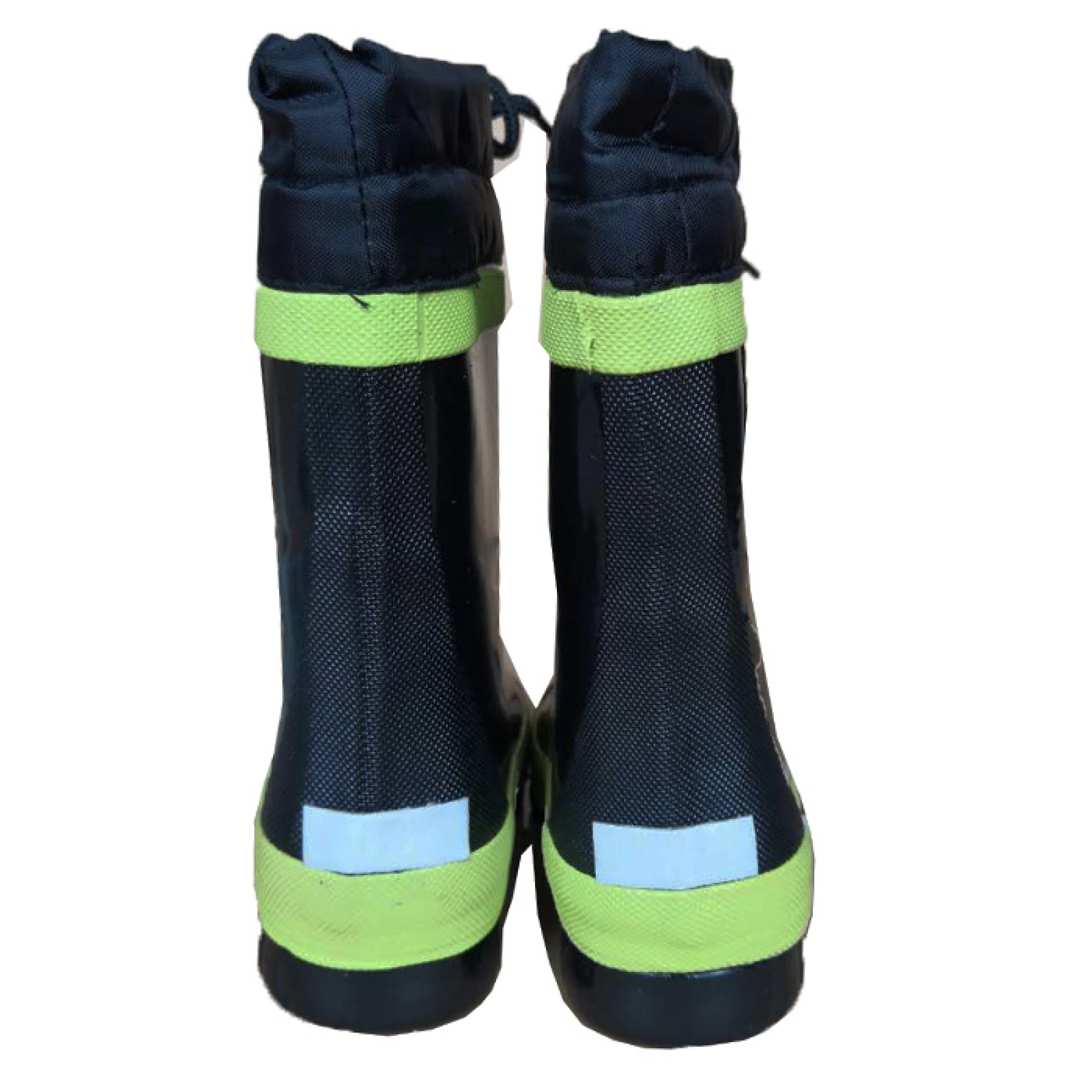 Kids and toddler Waterproof Rubber Rain Boots Black Children Half Rain Boot In Stock
