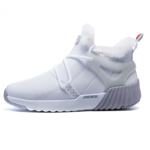 ONEMIX Winter Boots Mens Women Trainers Casual Fur Lined Winter Snow Boots Ankle-High Warm Comfortable Sport Shoes