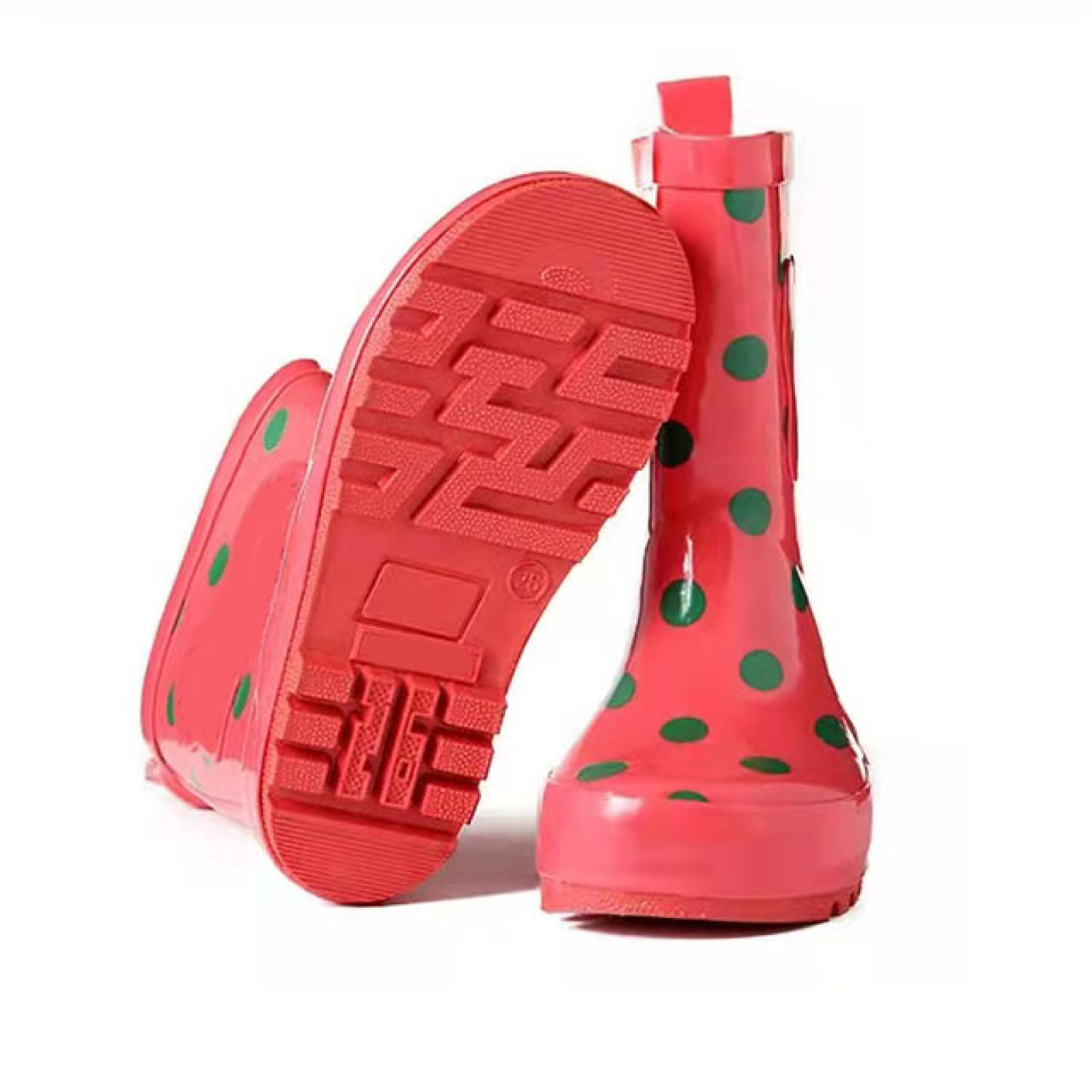 Wholesale Waterproof 3D pattern Design Kids Rubber Rain Boots