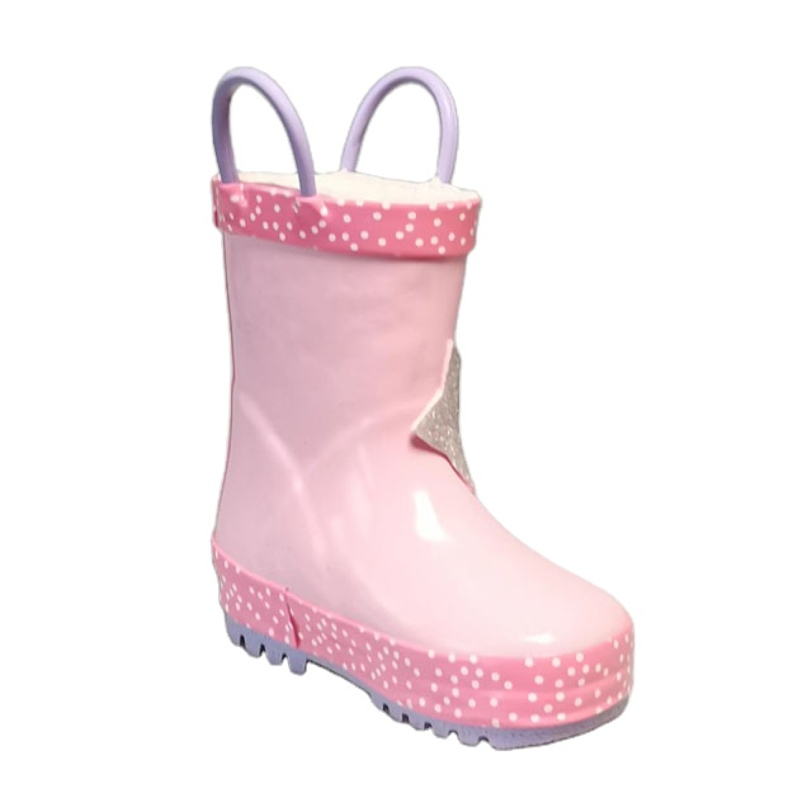Hot Sale Customized Fashion Design Kids Cute Rubber Rain Boots with Handle Kids Gumboots Wholesale