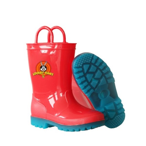 Children's Customized Print PVC Rain Boots Christmas Gift