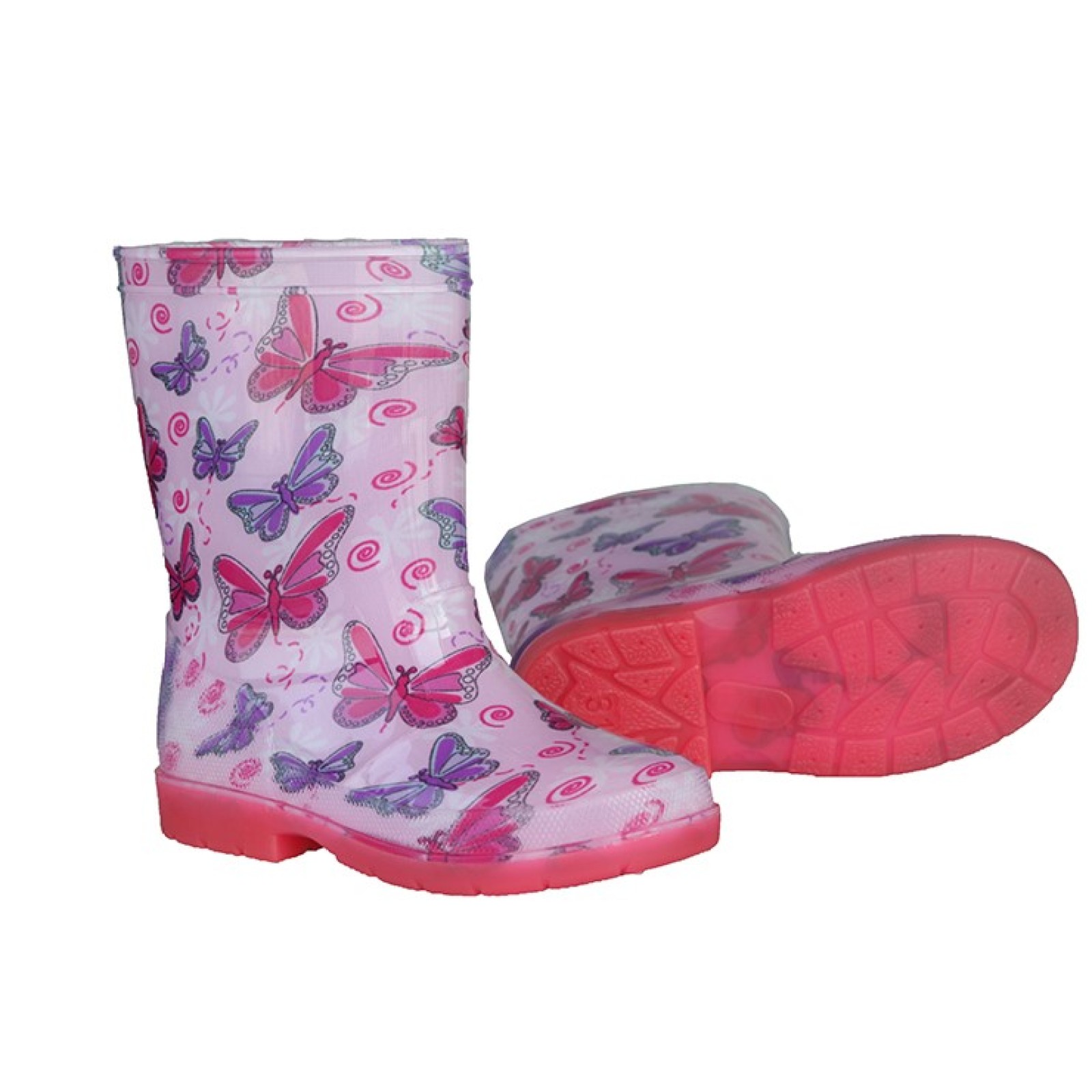 Children's Customized Print PVC Rain Boots Christmas Gift