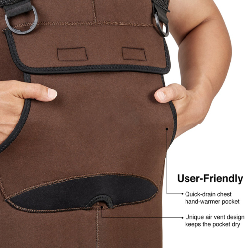 Wholesale Mens Bootfoot Chest Wader Neoprene Fishing Waders