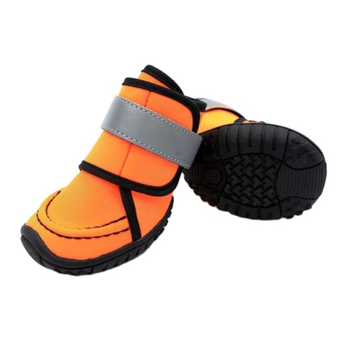 Wholesale Pet Apparel Dog Waterproof Boots Anti Slip Protect Paw Dog Shoes With Hook and Loop Fasteners