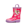 Princess Rain Boots Kids Waterproof Baby Rubber Rain Wellies with Printing