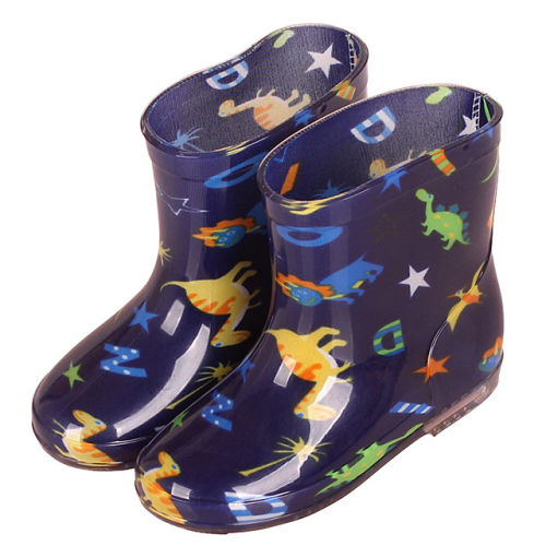 Hot Sale Children's PVC Rain Boots Exquisite Cartoon Printing Kids Rain Boots