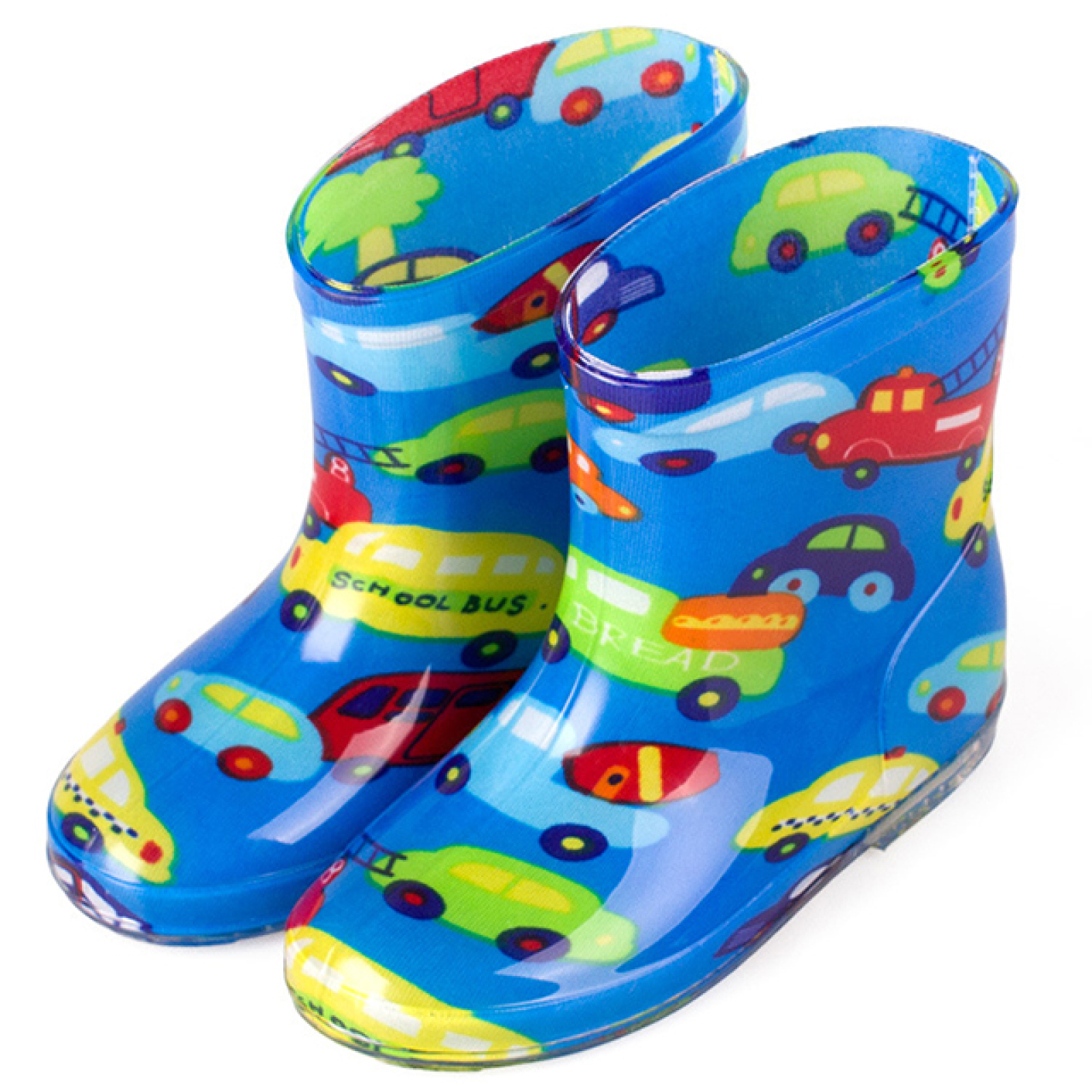 Hot Sale Children's PVC Rain Boots Exquisite Cartoon Printing Kids Rain Boots