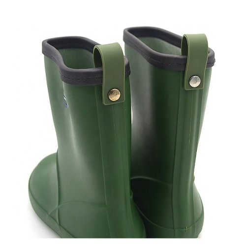 Wholesale 100% Waterproof Light Weight Kids Rain Boots PVC Rain Boots