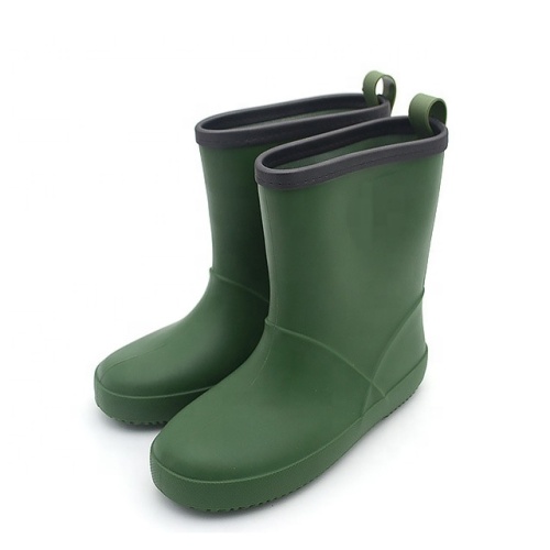 Wholesale 100% Waterproof Light Weight Kids Rain Boots PVC Rain Boots