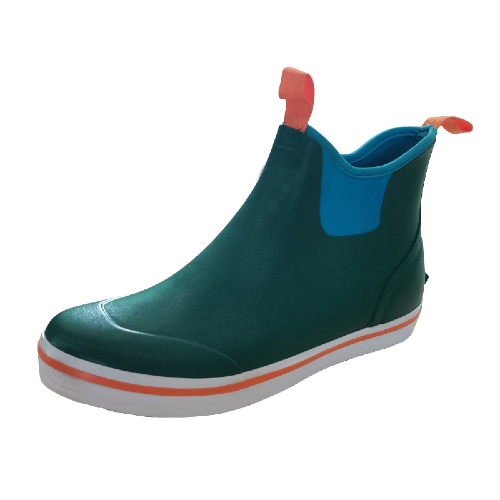 Rubber Deck Boots Ankle Fishing Rubber Neoprene Boots