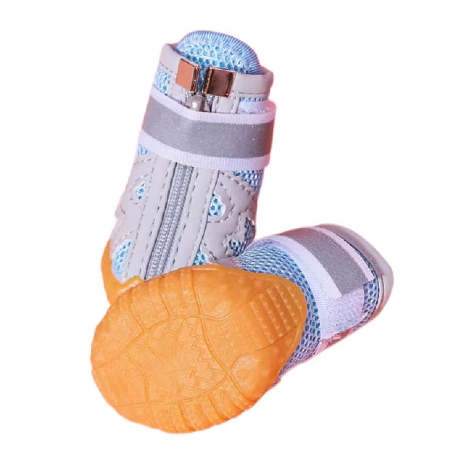 Outdoor Fashion Pet Shoes Cute Dog Paw Protector Boots Walking Anti-Slip Breathable Mesh Soft Pet Dog Shoes