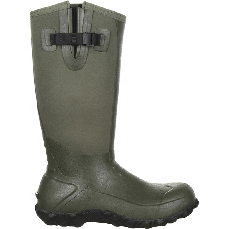 Customized Men's Rubber Boots Wellies Waterproof Neoprene Rain Boots