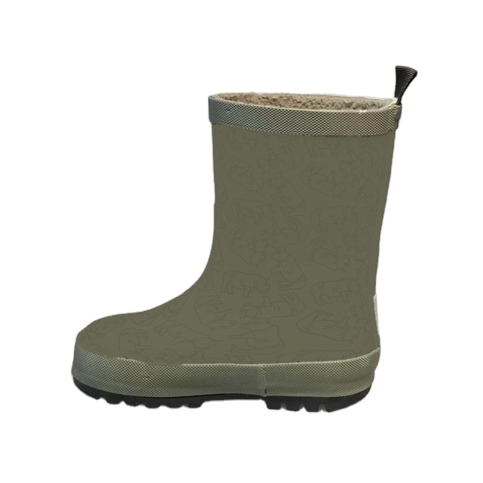Fashion Design Custom Kids Rain Boots Waterproof Portable Rubber Rain Boots Toddler Galoshes