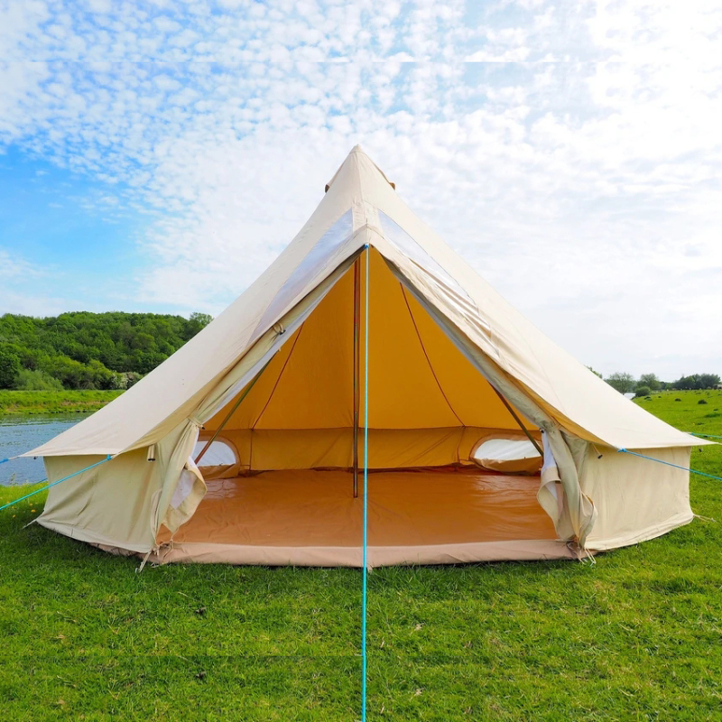 7M Glamping Durable Waterproof Luxury Canvas Bell Tent