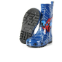 Blue Spiderman Printing Waterproof Babies Rubber Boots Gumboots Rain Wellies for Children