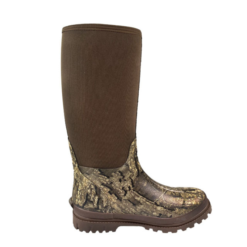 Men's Waterproof outdoor boots rubber neoprene camo  hunting boots