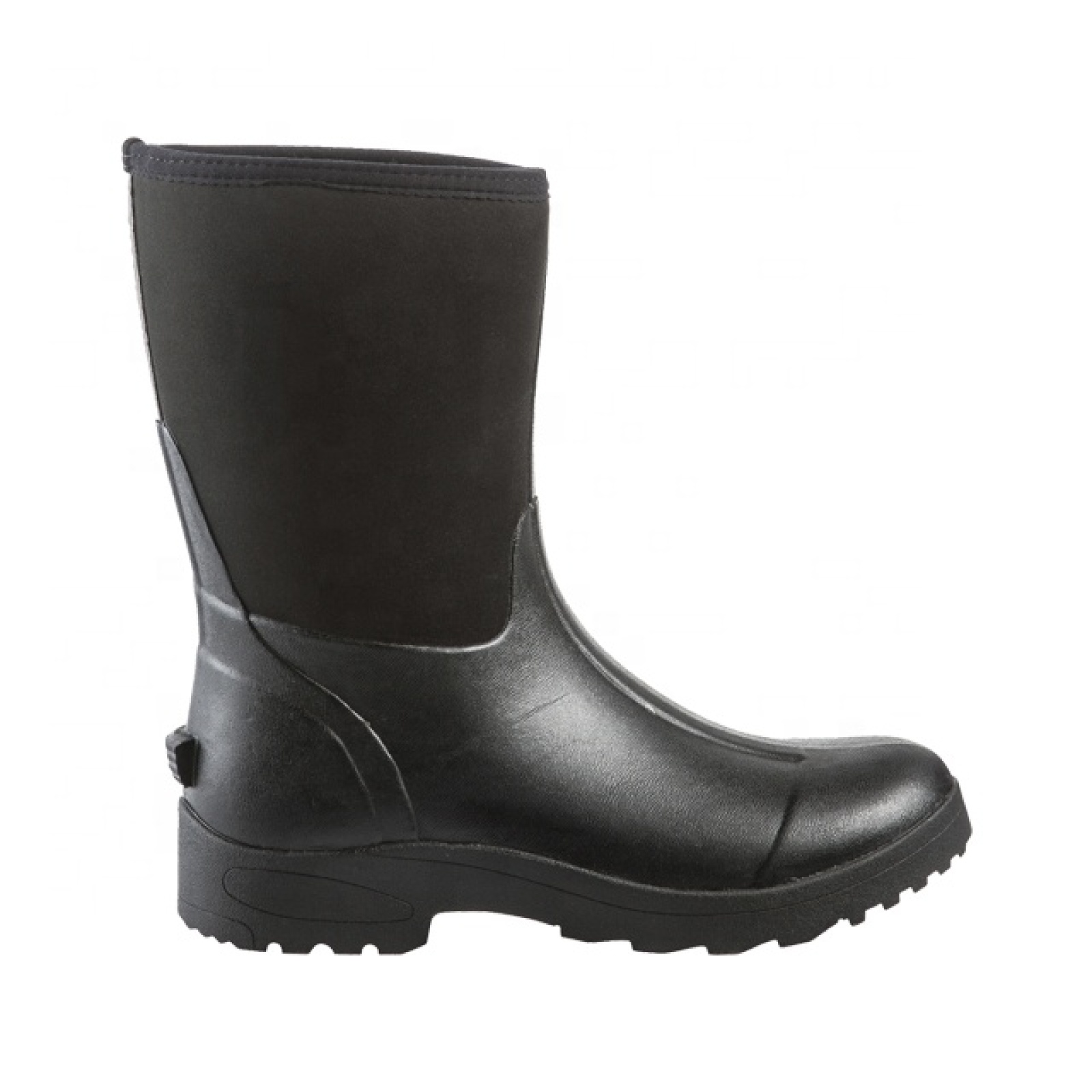 Men's Low Cut Neoprene Boots Waterproof Black Farming Boots