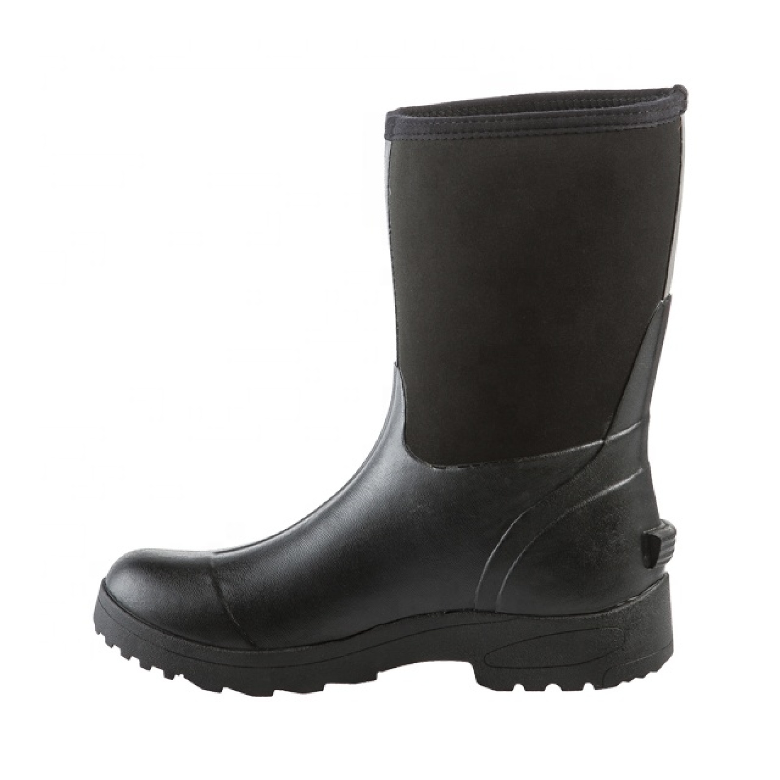 Men's Low Cut Neoprene Boots Waterproof Black Farming Boots