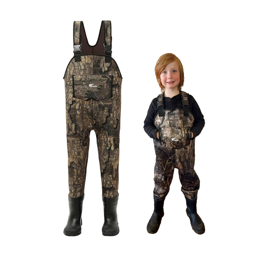 Kids Neoprene Waders Thermal Waterproof Waders With Boots
