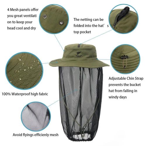 Head Net Hat New Design Camping Custom Logo